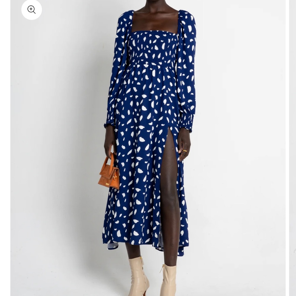 NWOT Classic Smocked Maxi Dress